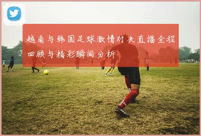 越南与韩国足球激情对决直播全程回顾与精彩瞬间分析